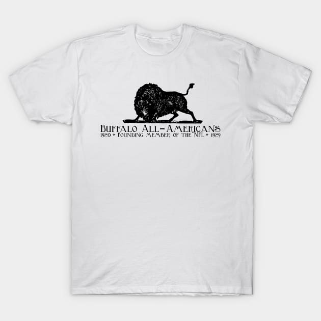 Buffalo All Americans Authentic T-Shirt by DarthBrooks